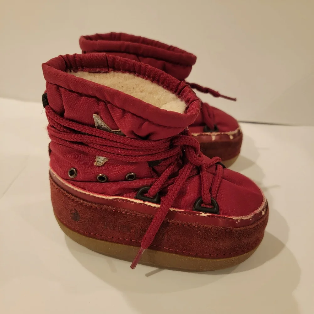 Golden Goose Winter Warm Waterproof Moon Boots star size 23-25